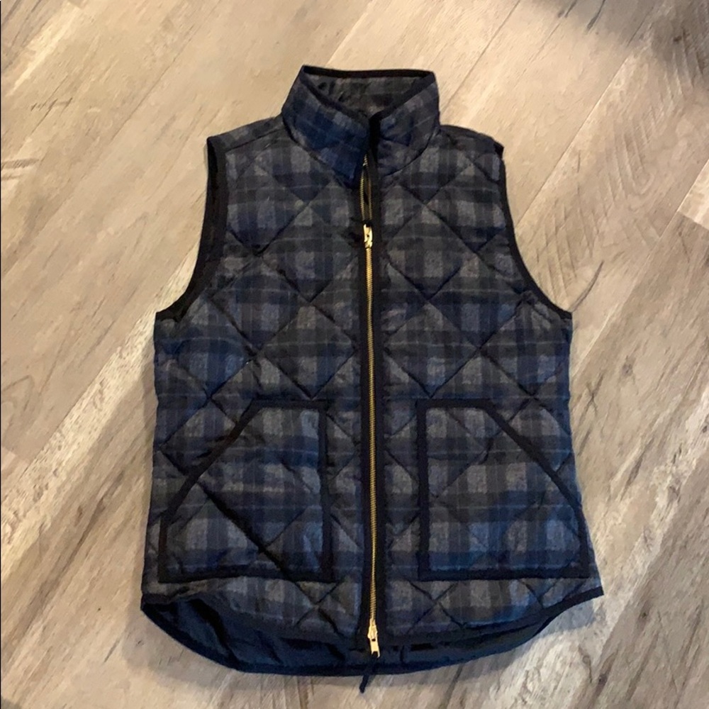Plaid Vest